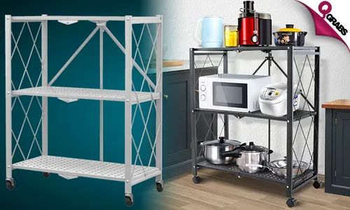 Multi-Layered Foldable Shelves!